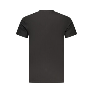 ICEBERG Ανδρικό Μαύρο T-shirt με print λογότυπο
