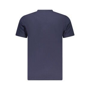 ICEBERG ανδρικό μπλε t-shirt με στρογγυλή λαιμόκοψη και print λογότυπο