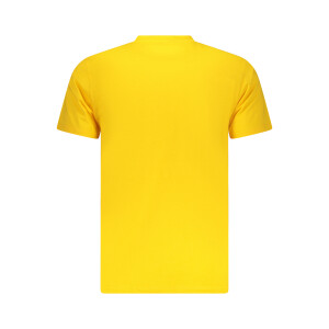 ICEBERG ανδρικό t-shirt σε κίτρινο χρώμα με στρογγυλή λαιμόκοψη και print με λογότυπο