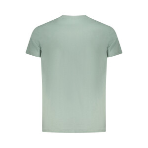 ICEBERG Ανδρικό Πράσινο T-shirt με στρογγυλή λαιμόκοψη και print λογότυπο