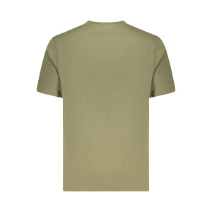 CONVERSE Ανδρικό Πράσινο T-shirt με στρογγυλή λαιμόκοψη και λογότυπο