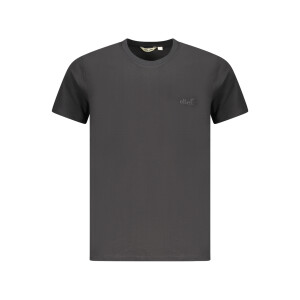 ELLESSE ανδρικό t-shirt σε μαύρο χρώμα με στρογγυλή λαιμόκοψη
