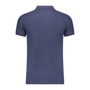 ELLESSE Ανδρική Μπλε Polo Μπλούζα με κεντημένο λογότυπο