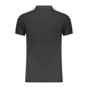 ELLESSE Ανδρική Μαύρη Polo Μπλούζα με κεντημένο λογότυπο