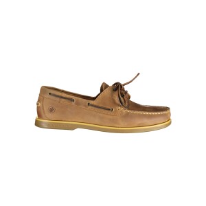 LUMBERJACK Ανδρικά Καφέ Boat Shoes με λογότυπο