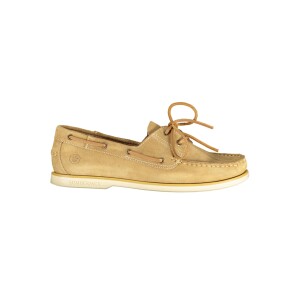 LUMBERJACK Ανδρικά Μπεζ Boat Shoes με λογότυπο