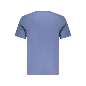 Timberland ανδρικό t-shirt σε μπλε χρώμα με στρογγυλή λαιμόκοψη και λογότυπο