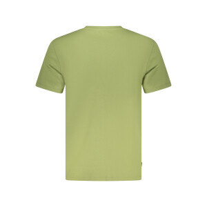 Timberland ανδρικό t-shirt σε πράσινο χρώμα με στρογγυλή λαιμόκοψη και λογότυπο