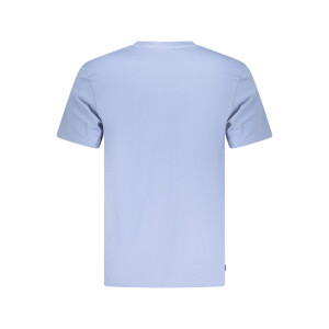 Timberland ανδρικό t-shirt σε μπλε χρώμα με στρογγυλή λαιμόκοψη