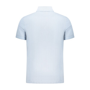 BOSS Ανδρική Μπλε Polo Μπλούζα με κοντά μανίκια και λογότυπο