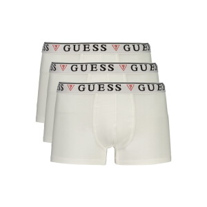 Guess Jeans Ανδρικά Λευκά Μποξεράκια με λογότυπο