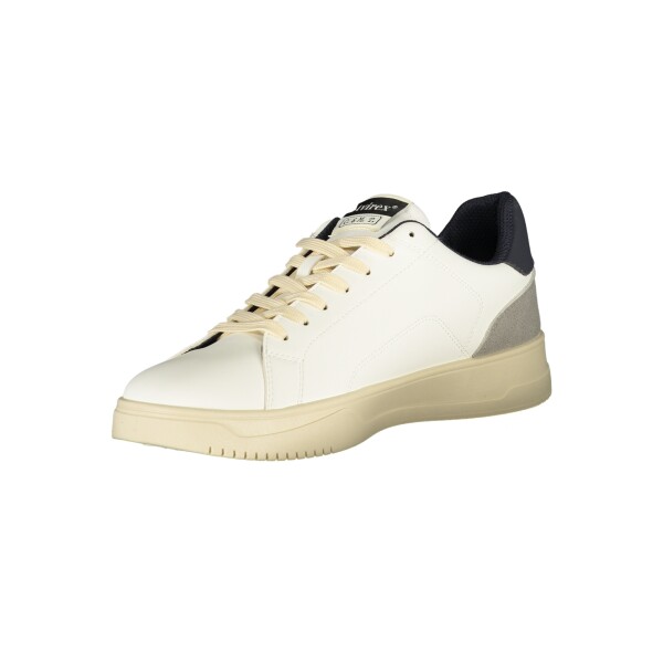 AVIREX Ανδρικά Λευκά Sneakers με κορδόνια και print λογότυπο