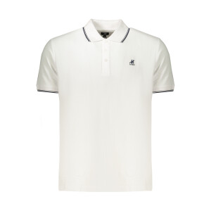 U.S. GRAND Ανδρική Λευκή Polo Μπλούζα