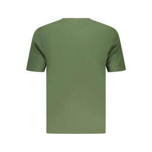 U.S. GRAND Ανδρικό Πράσινο T-Shirt με στρογγυλή λαιμόκοψη και print λογότυπο