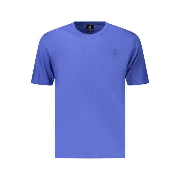 U.S. GRAND Ανδρικό Μπλε T-shirt με στρογγυλή λαιμόκοψη και print λογότυπο