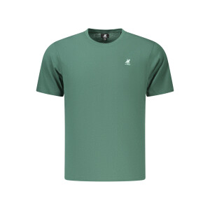 U.S. GRAND Ανδρικό Πράσινο T-shirt με στρογγυλή λαιμόκοψη και print λογότυπο