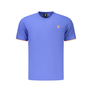 U.S. GRAND Ανδρικό Μπλε T-shirt με στρογγυλή λαιμόκοψη και λογότυπο