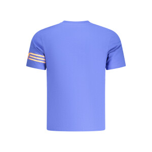 U.S. GRAND Ανδρικό Μπλε T-shirt με στρογγυλή λαιμόκοψη και print