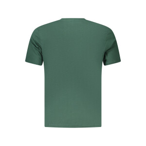 U.S. GRAND Ανδρικό Πράσινο T-shirt με στρογγυλή λαιμόκοψη και print λογότυπο