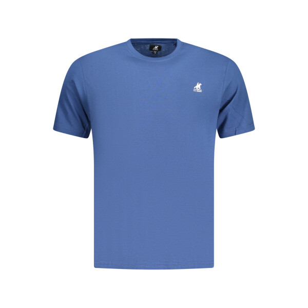 U.S. GRAND ανδρικό t-shirt σε μπλε χρώμα με στρογγυλή λαιμόκοψη και print λογότυπο
