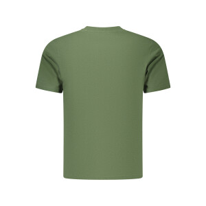 U.S. GRAND Ανδρικό Πράσινο T-shirt με στρογγυλή λαιμόκοψη και print λογότυπο