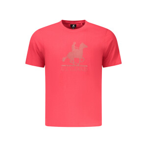 U.S. GRAND Ανδρικό Κόκκινο T-Shirt με στρογγυλή λαιμόκοψη