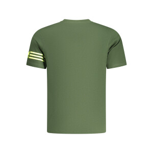 U.S. GRAND Ανδρικό Πράσινο T-Shirt με στρογγυλή λαιμόκοψη και print