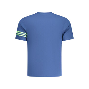 U.S. GRAND Ανδρικό Μπλε T-shirt με στρογγυλή λαιμόκοψη και print