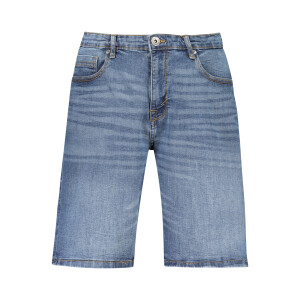 U.S. GRAND ανδρική μπλε βερμούδα jeans με 5 τσέπες