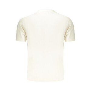 Napapijri ανδρικό λευκό t-shirt με στρογγυλή λαιμόκοψη και λογότυπο