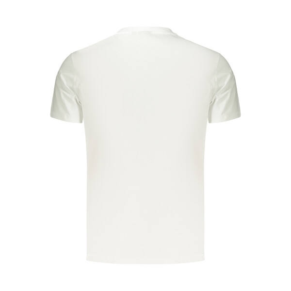 Napapijri ανδρικό λευκό t-shirt με στρογγυλή λαιμόκοψη και λογότυπο