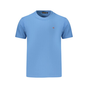 Napapijri ανδρικό t-shirt σε μπλε χρώμα με στρογγυλή λαιμόκοψη