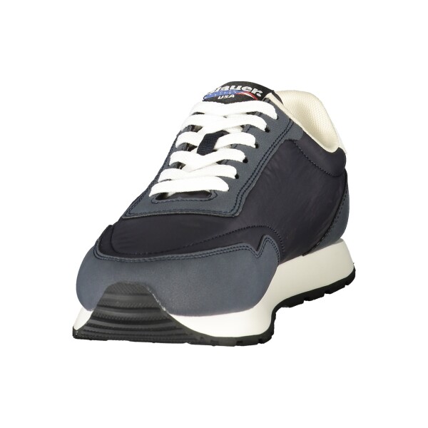 Blauer Ανδρικά Μπλε Sneakers με κορδόνια και λογότυπο