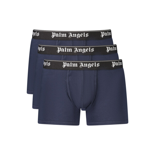 PALM ANGELS Ανδρικά Μπλε Μποξεράκια με λογότυπο
