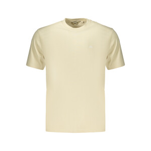 ELLESSE Ανδρικό Μπεζ T-shirt με στρογγυλή λαιμόκοψη και λογότυπο