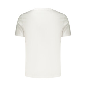 ELLESSE Ανδρικό Λευκό T-shirt με στρογγυλή λαιμόκοψη και λογότυπο