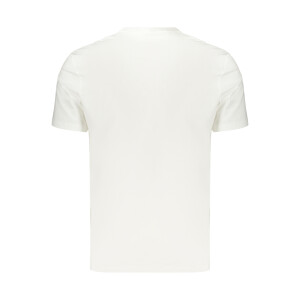 Calvin Klein ανδρικό λευκό t-shirt με στρογγυλή λαιμόκοψη και λογότυπο