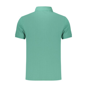 Calvin Klein ανδρική polo μπλούζα σε πράσινο χρώμα με κεντημένο λογότυπο
