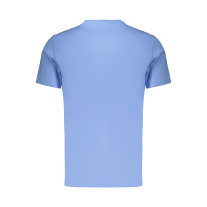 Calvin Klein ανδρικό t-shirt σε μπλε χρώμα με στρογγυλή λαιμόκοψη