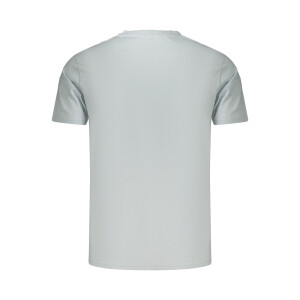 RIFLE Ανδρικό Μπλε T-shirt με στρογγυλή λαιμόκοψη και print λογότυπο