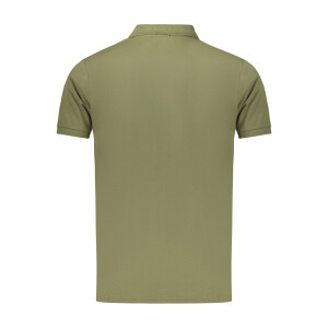 RIFLE Ανδρική Πράσινη Polo Μπλούζα με κοντά μανίκια και λογότυπο