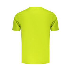Napapijri Ανδρικό Πράσινο T-shirt με στρογγυλή λαιμόκοψη και print λογότυπο