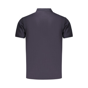 COVERI MOVING Ανδρική Μπλε Polo Μπλούζα με κεντημένο λογότυπο