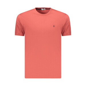 COVERI MOVING Ανδρικό Κόκκινο T-shirt με στρογγυλή λαιμόκοψη