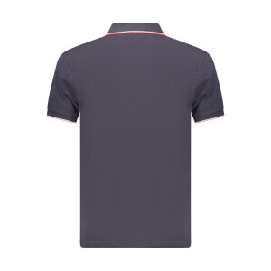 COVERI MOVING Ανδρική Μπλε Polo Μπλούζα με κεντημένο λογότυπο