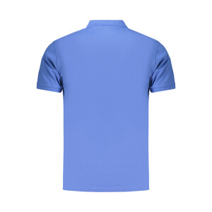 COVERI MOVING Ανδρική Μπλε Polo Μπλούζα με κεντημένο λογότυπο