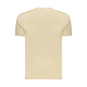 COVERI MOVING Ανδρικό Μπεζ T-shirt με στρογγυλή λαιμόκοψη
