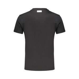 BIKKEMBERGS Ανδρικό Μαύρο T-shirt με print λογότυπο