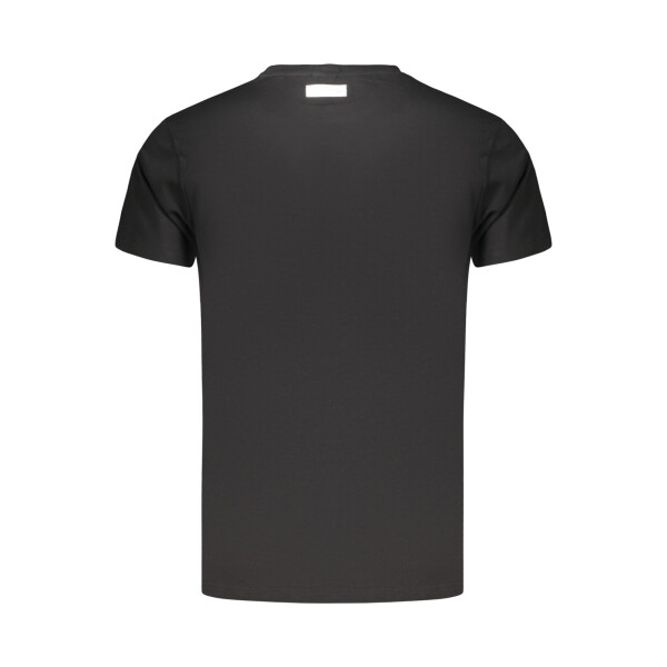 BIKKEMBERGS Ανδρικό Μαύρο T-Shirt με στρογγυλή λαιμόκοψη και λογότυπο