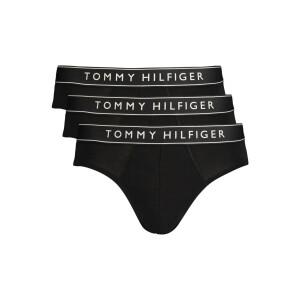 Tommy Hilfiger Ανδρικά Μαύρα Σλιπ σε σετ 3 τεμαχίων με λογότυπο